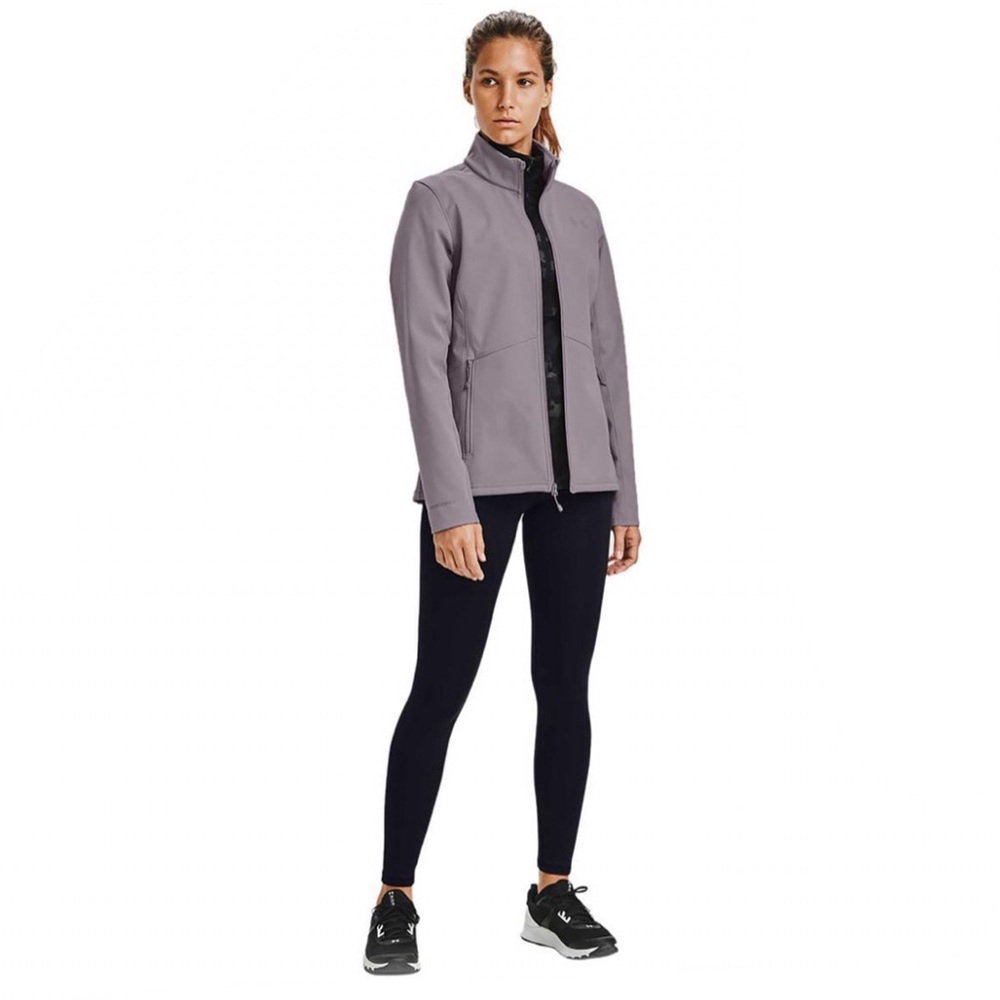 Under Armour ColdGear Infrared Shield Jacket Slate Purple sz L